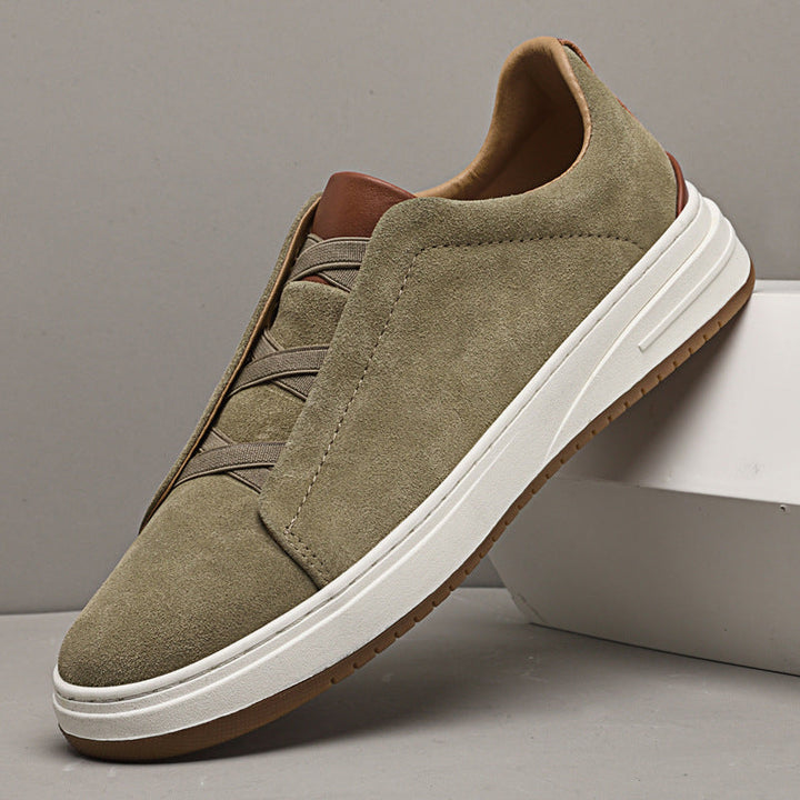 FEDERICO | SCARPE CASUAL EFFETTO CAMOSCIO