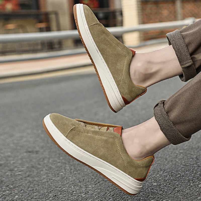 FEDERICO | SCARPE CASUAL EFFETTO CAMOSCIO