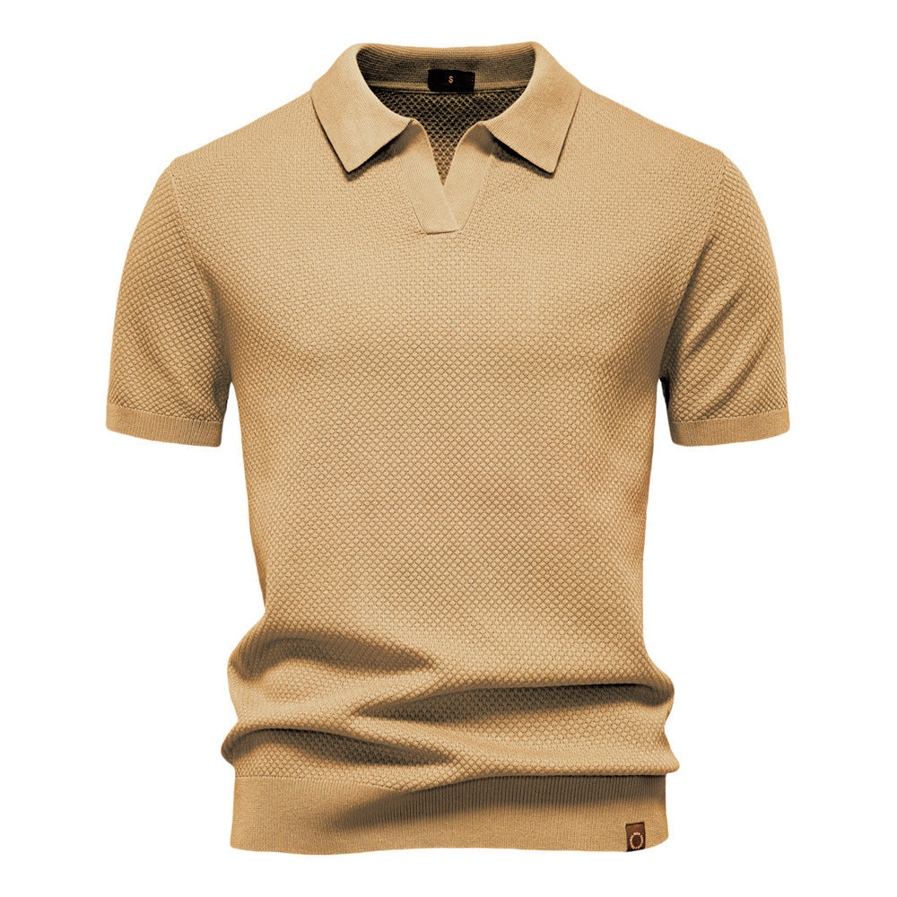 GABRIELE | POLO PREMIUM IN MAGLIA TESTURIZZATA