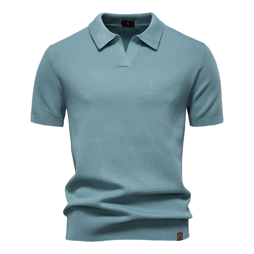 GABRIELE | POLO PREMIUM IN MAGLIA TESTURIZZATA