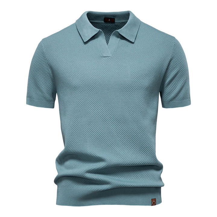 GABRIELE | POLO PREMIUM IN MAGLIA TESTURIZZATA