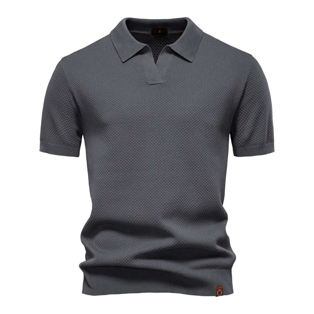 GABRIELE | POLO PREMIUM IN MAGLIA TESTURIZZATA