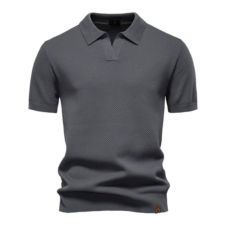 GABRIELE | POLO PREMIUM IN MAGLIA TESTURIZZATA
