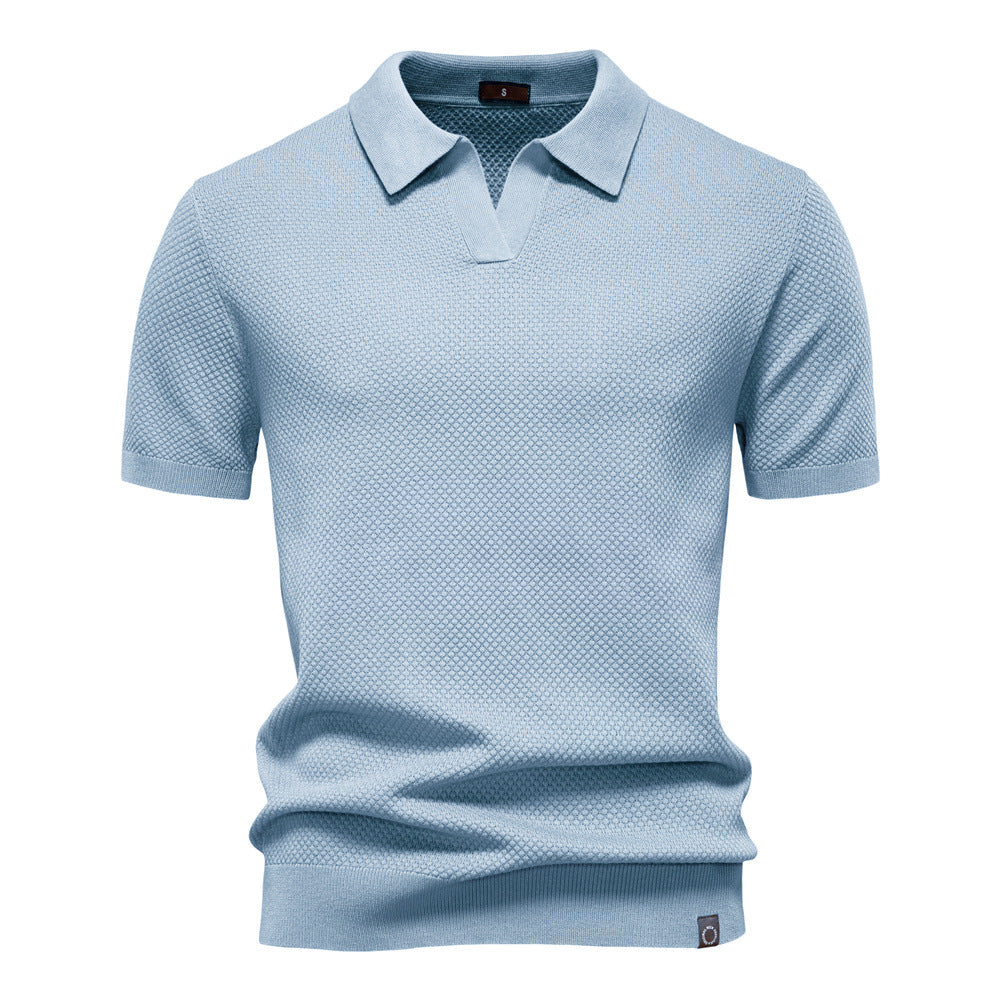 GABRIELE | POLO PREMIUM IN MAGLIA TESTURIZZATA