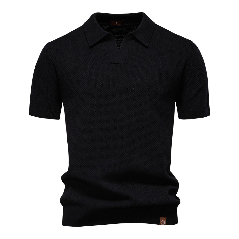 GABRIELE | POLO PREMIUM IN MAGLIA TESTURIZZATA