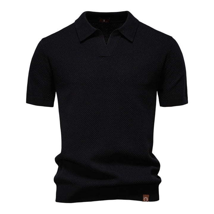 GABRIELE | POLO PREMIUM IN MAGLIA TESTURIZZATA