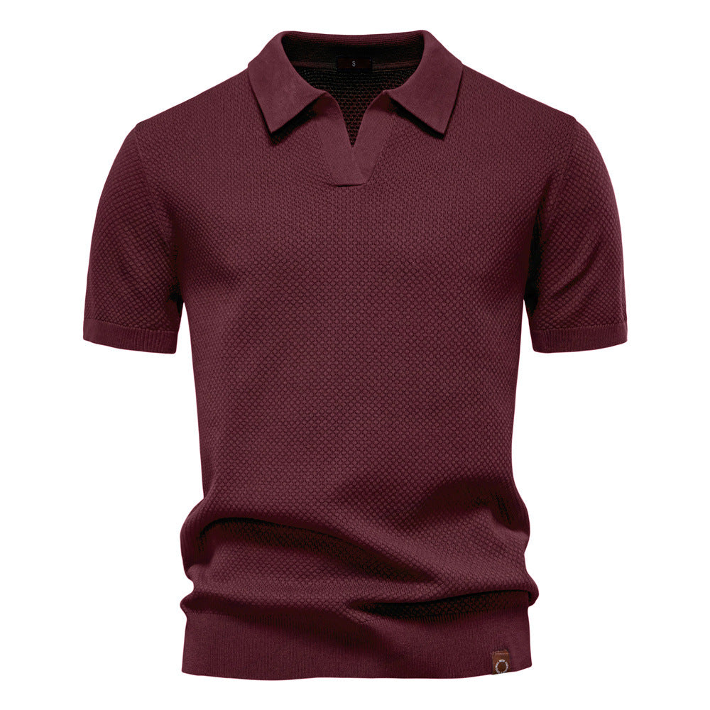 GABRIELE | POLO PREMIUM IN MAGLIA TESTURIZZATA