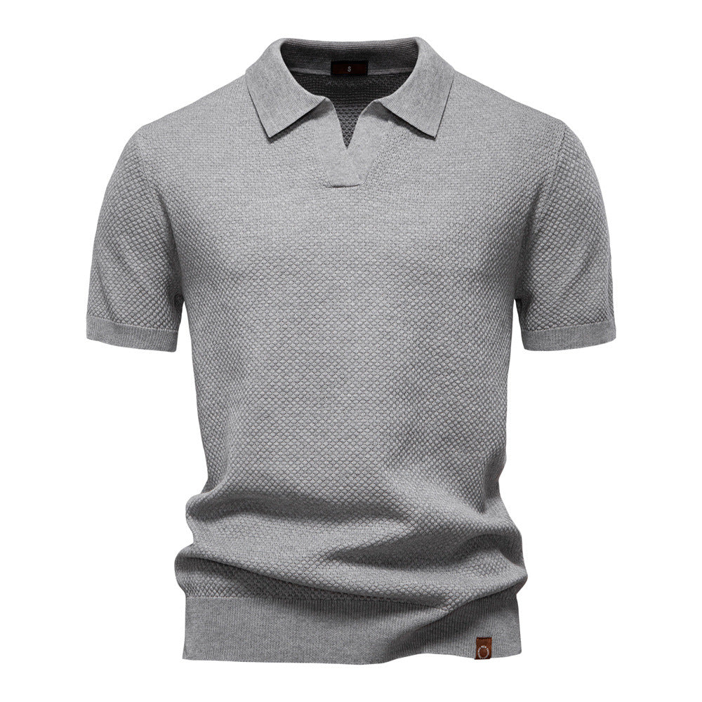 GABRIELE | POLO PREMIUM IN MAGLIA TESTURIZZATA