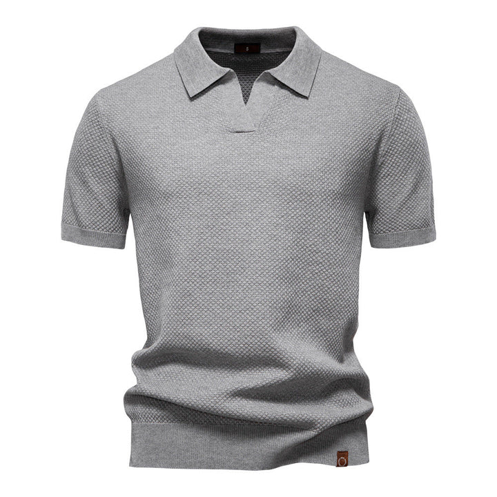 GABRIELE | POLO PREMIUM IN MAGLIA TESTURIZZATA