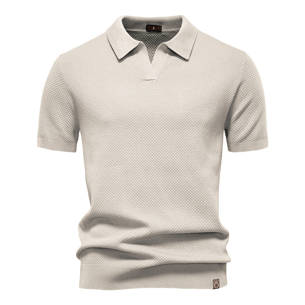 GABRIELE | POLO PREMIUM IN MAGLIA TESTURIZZATA