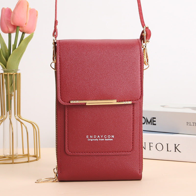 NAYELI | BORSA PORTA CELLULARE E PORTAFOGLIO ELEGANTE MULTIFUNZIONE