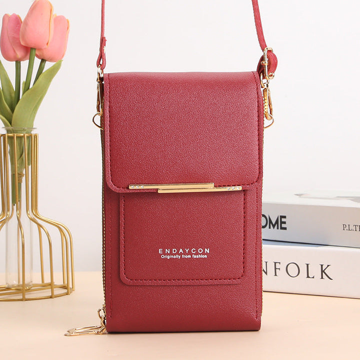 NAYELI | BORSA PORTA CELLULARE E PORTAFOGLIO ELEGANTE MULTIFUNZIONE