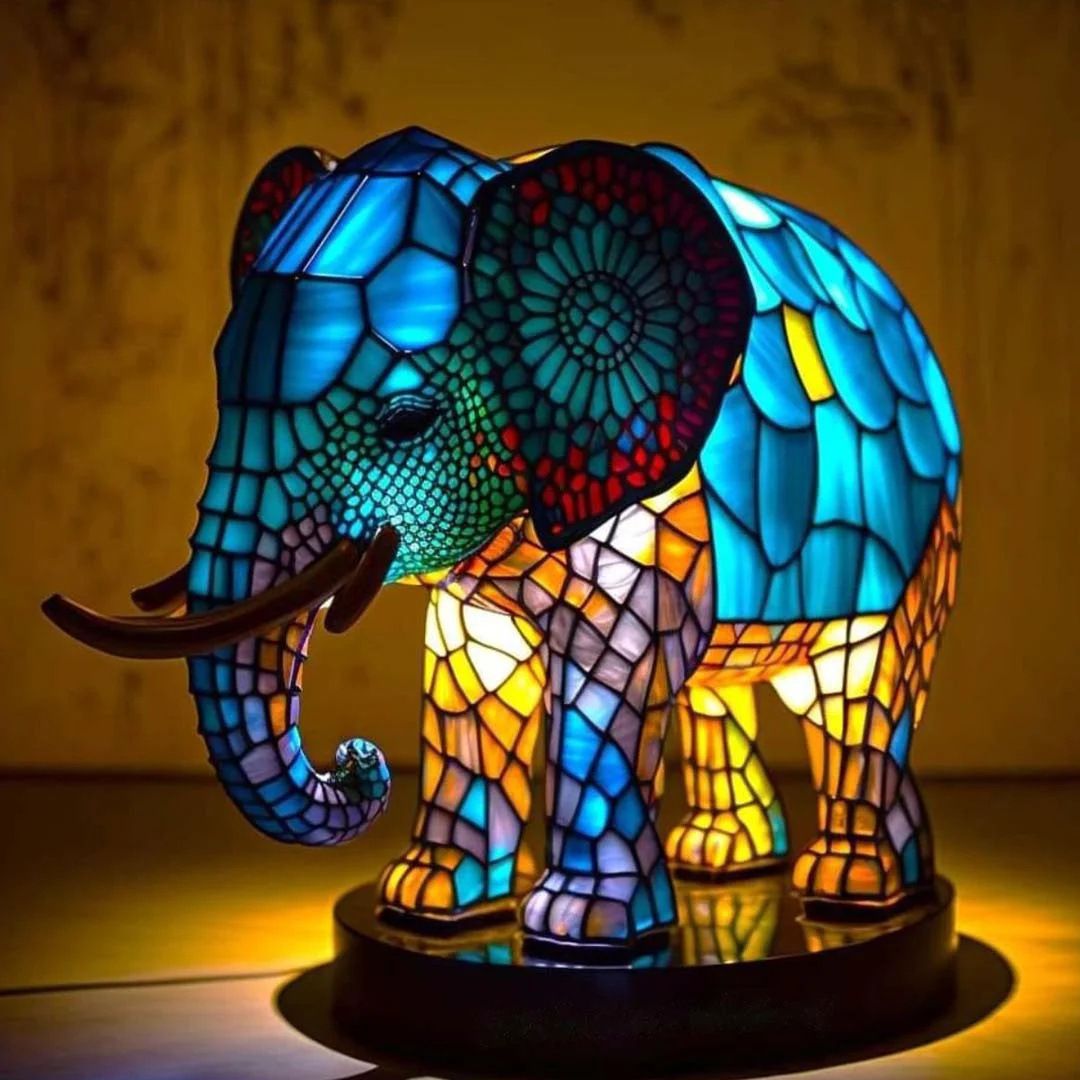 Noa – Lampada Magica a Forma di Elefante