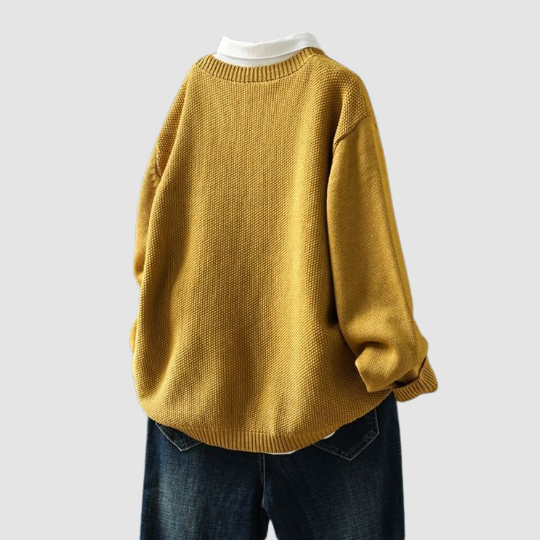 Lavinia | 	Cardigan Comodo con Bottoni