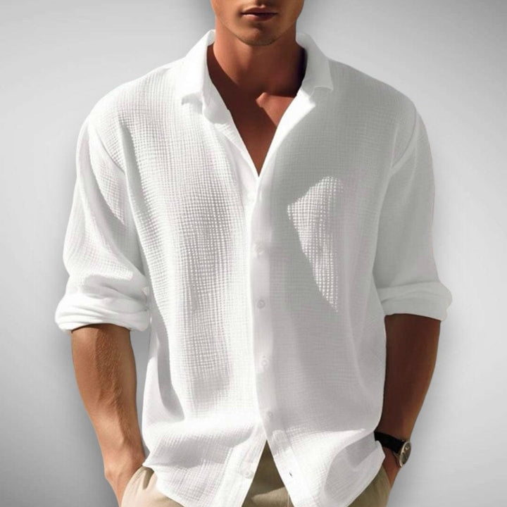 EMILIANO | CAMICIA IN LINO E COTONE DALL&