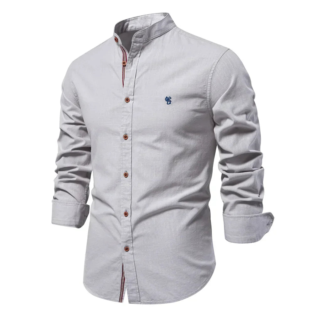 ROBERTO | CAMICIA COREANA ELEGANTE PREMIUM