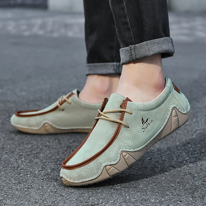 LEANDRO | SCARPE CASUAL EFFETTO CAMOSCIO