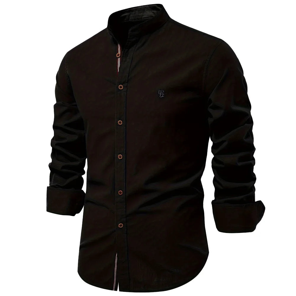ROBERTO | CAMICIA COREANA ELEGANTE PREMIUM
