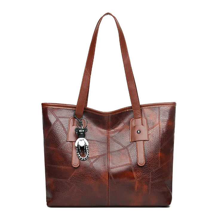 NAIMA | SHOPPER ELEGANTE IN PELLE VINTAGE