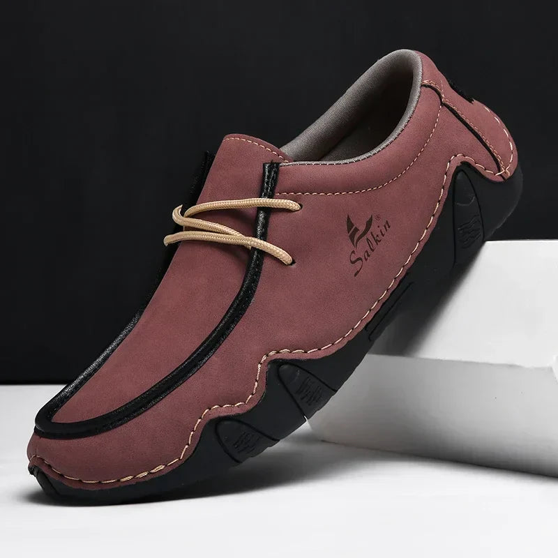 LEANDRO | SCARPE CASUAL EFFETTO CAMOSCIO