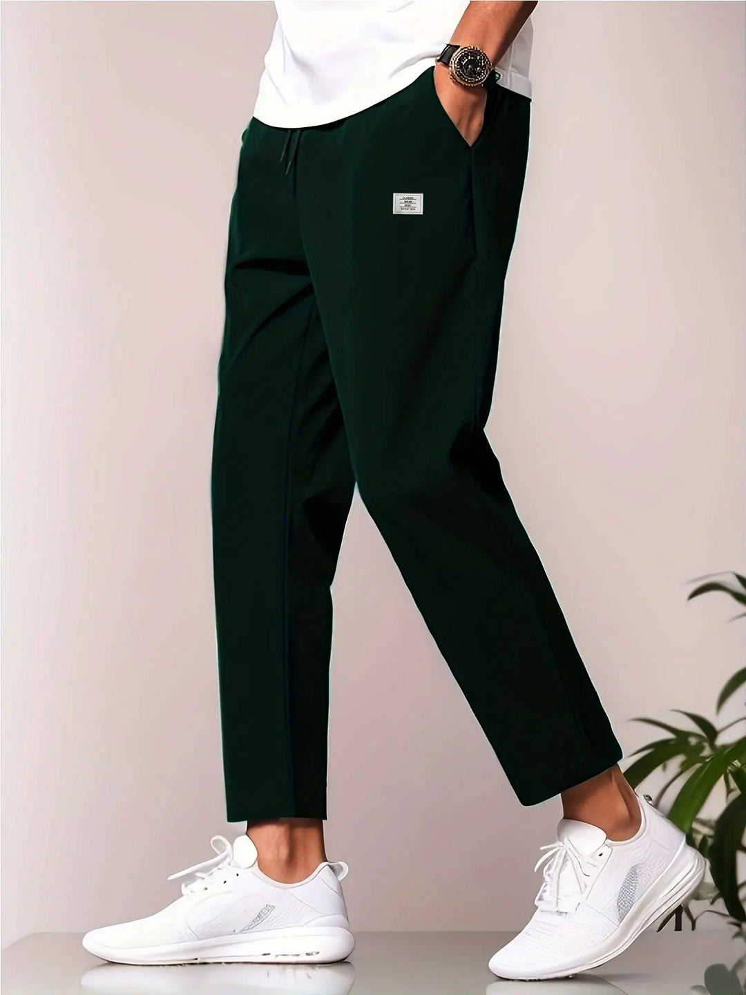 LEONE | PANTALONI ELEGANTI STRETCH ESSENZIALI