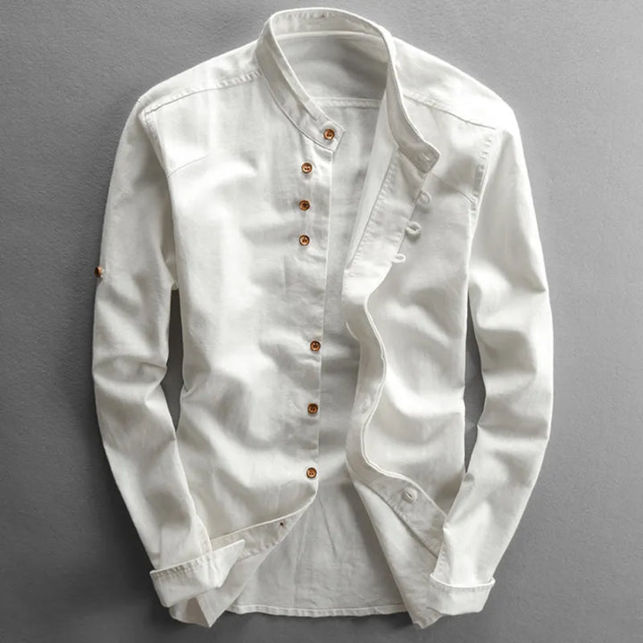 ENRICO | CAMICIA ELEGANTE CON COLLETTO COREANO