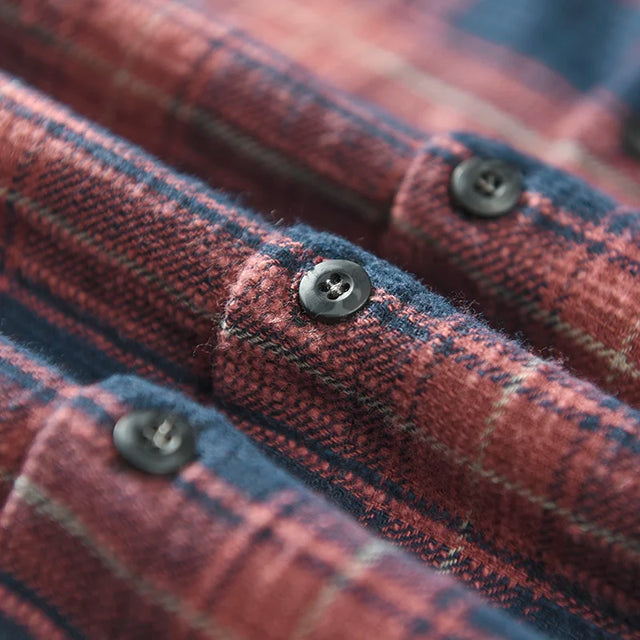 MATTEO | CAMICIA A QUADRI DALLO STILE URBANO