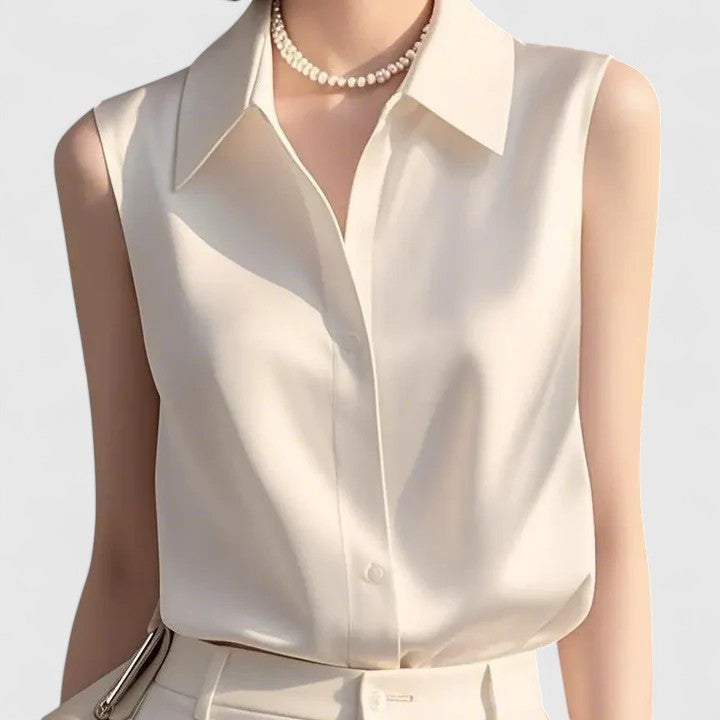 CHIARA | BLUSA SATIN ELEGANZA
