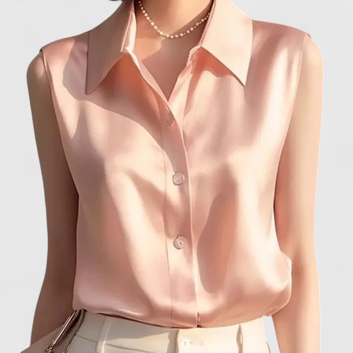 CHIARA | BLUSA SATIN ELEGANZA