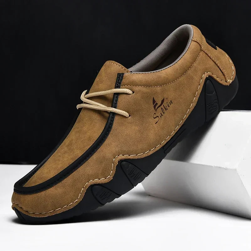 LEANDRO | SCARPE CASUAL EFFETTO CAMOSCIO