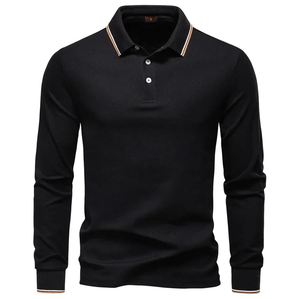 LEONARDO | POLO ELEGANTE A MANICA LUNGA