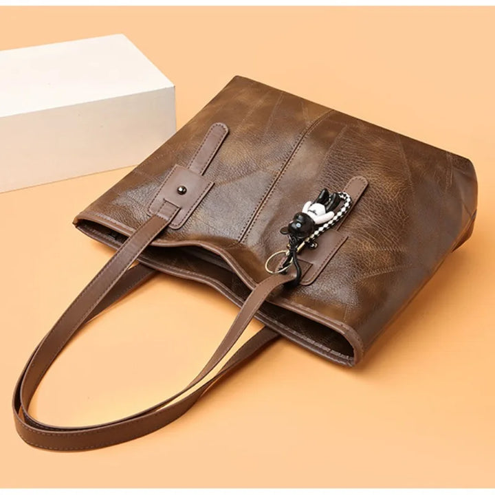NAIMA | SHOPPER ELEGANTE IN PELLE VINTAGE