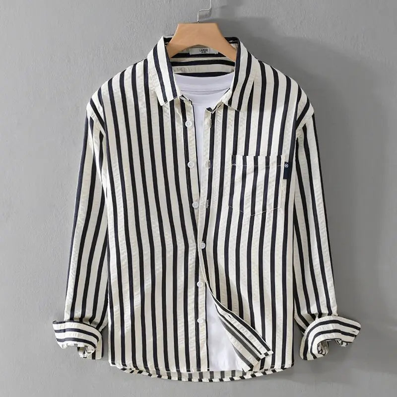 MATTEO | CAMICIA A RIGHE ELEGANTE