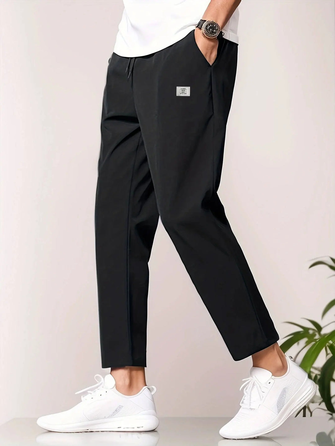 LEONE | PANTALONI ELEGANTI STRETCH ESSENZIALI