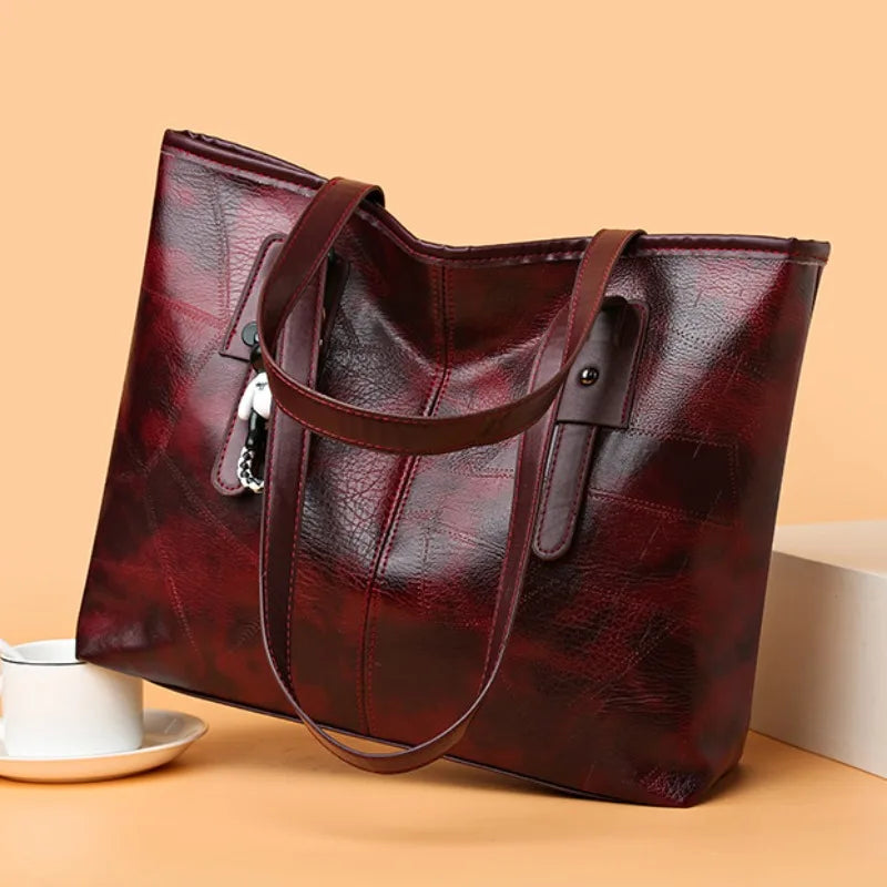 NAIMA | SHOPPER ELEGANTE IN PELLE VINTAGE