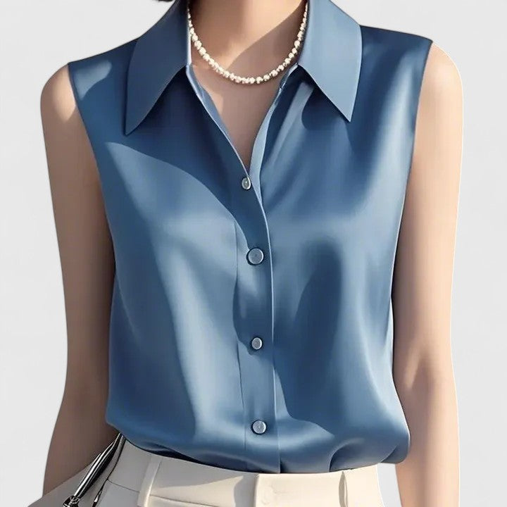 CHIARA | BLUSA SATIN ELEGANZA