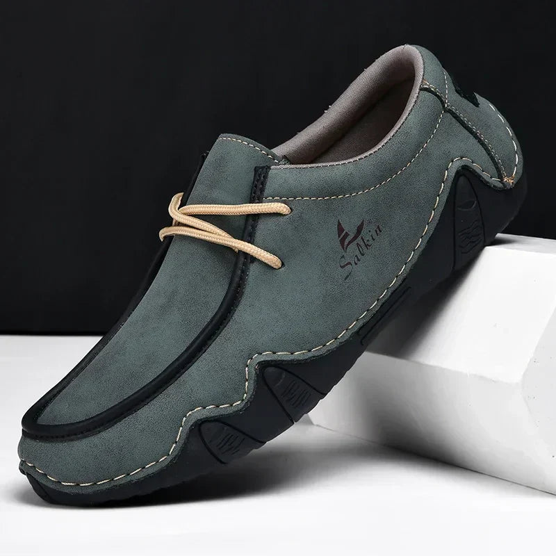 LEANDRO | SCARPE CASUAL EFFETTO CAMOSCIO