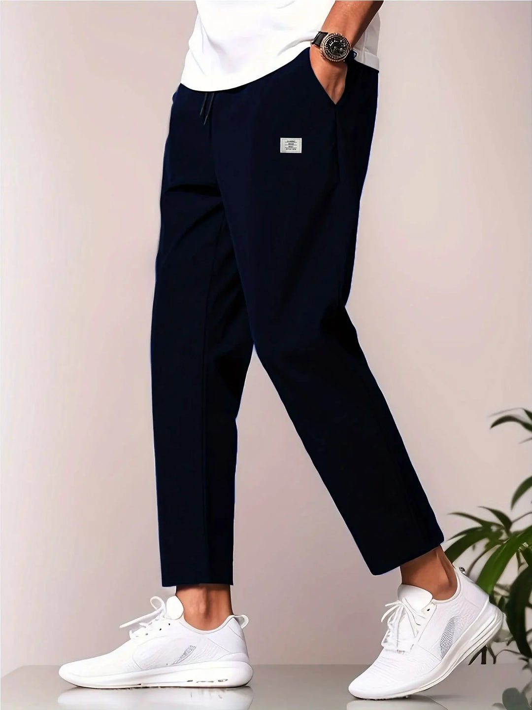 LEONE | PANTALONI ELEGANTI STRETCH ESSENZIALI