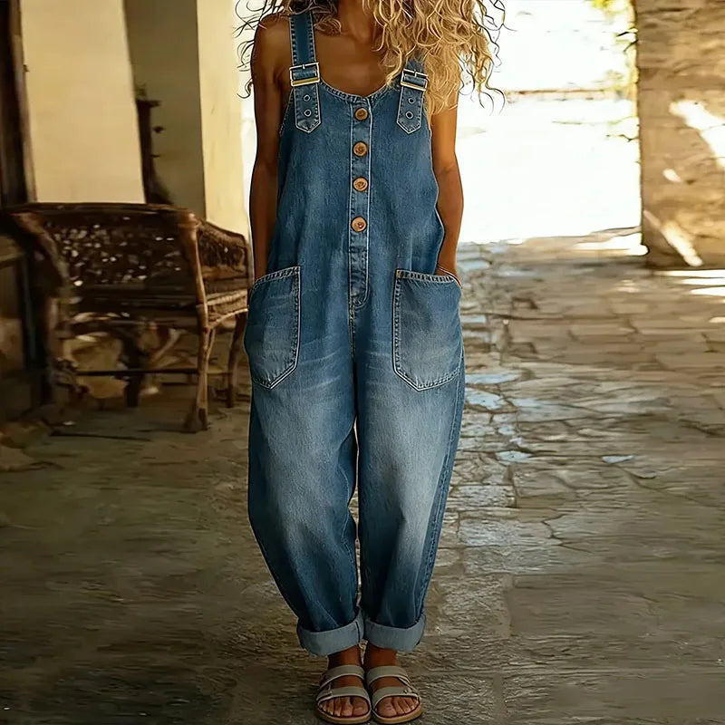 AURORA | SALOPETTE IN DENIM DALLO STILE CASUAL SENZA TEMPO