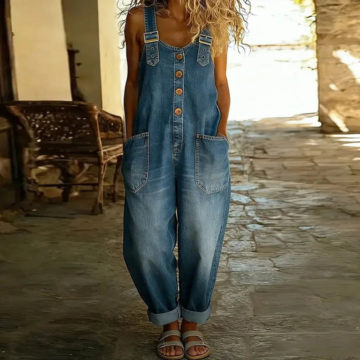 AURORA | SALOPETTE IN DENIM DALLO STILE CASUAL SENZA TEMPO