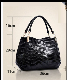 SELENE | BORSA ELEGANTE EFFETTO COCCODRILLO DAL FASCINO GLAMOUR