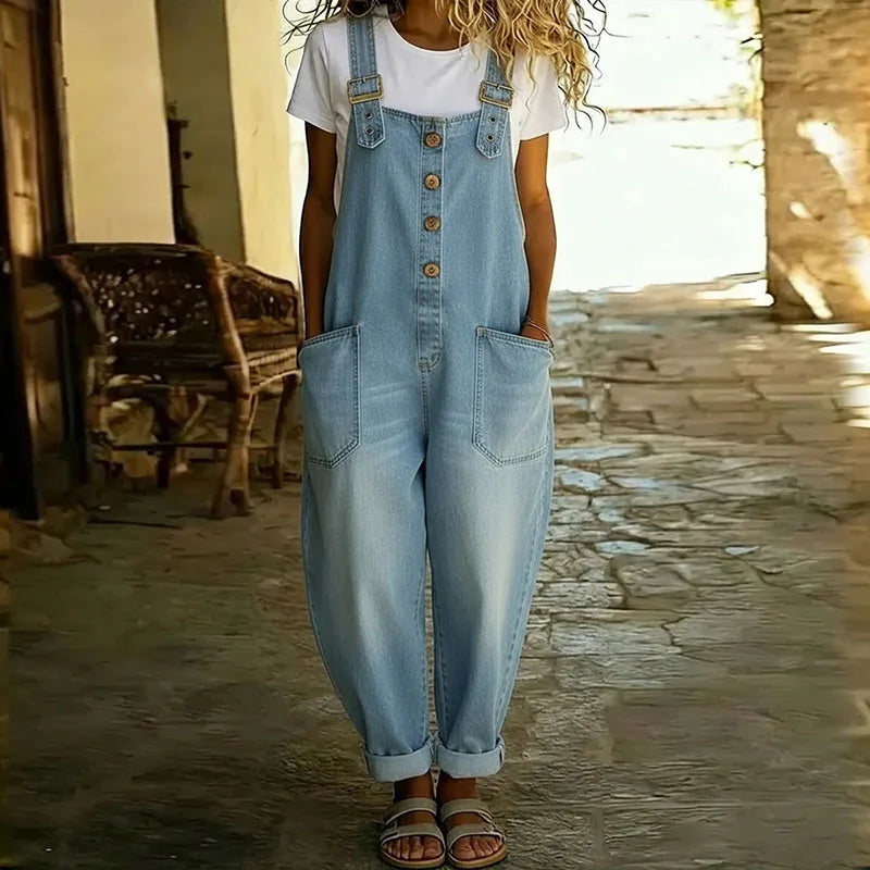 AURORA | SALOPETTE IN DENIM DALLO STILE CASUAL SENZA TEMPO