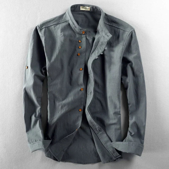 ENRICO | CAMICIA ELEGANTE CON COLLETTO COREANO
