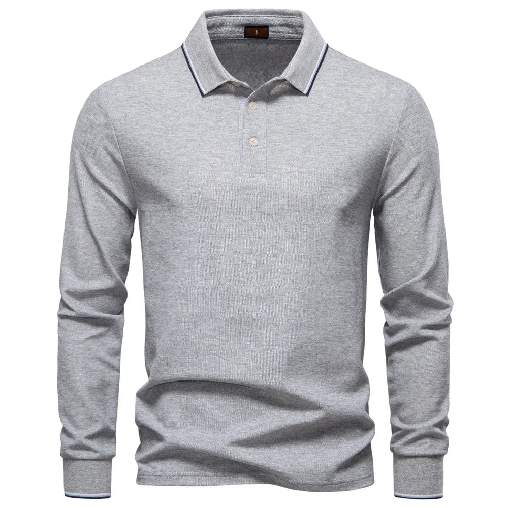 LEONARDO | POLO ELEGANTE A MANICA LUNGA