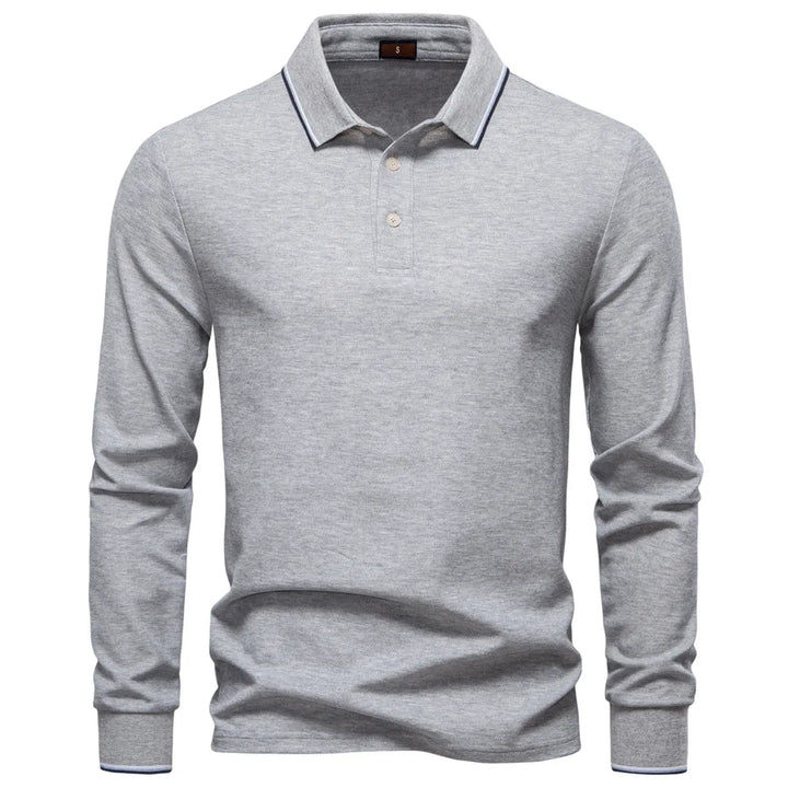 LEONARDO | POLO ELEGANTE A MANICA LUNGA