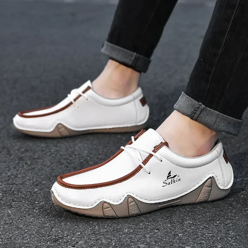 LEANDRO | SCARPE CASUAL EFFETTO CAMOSCIO