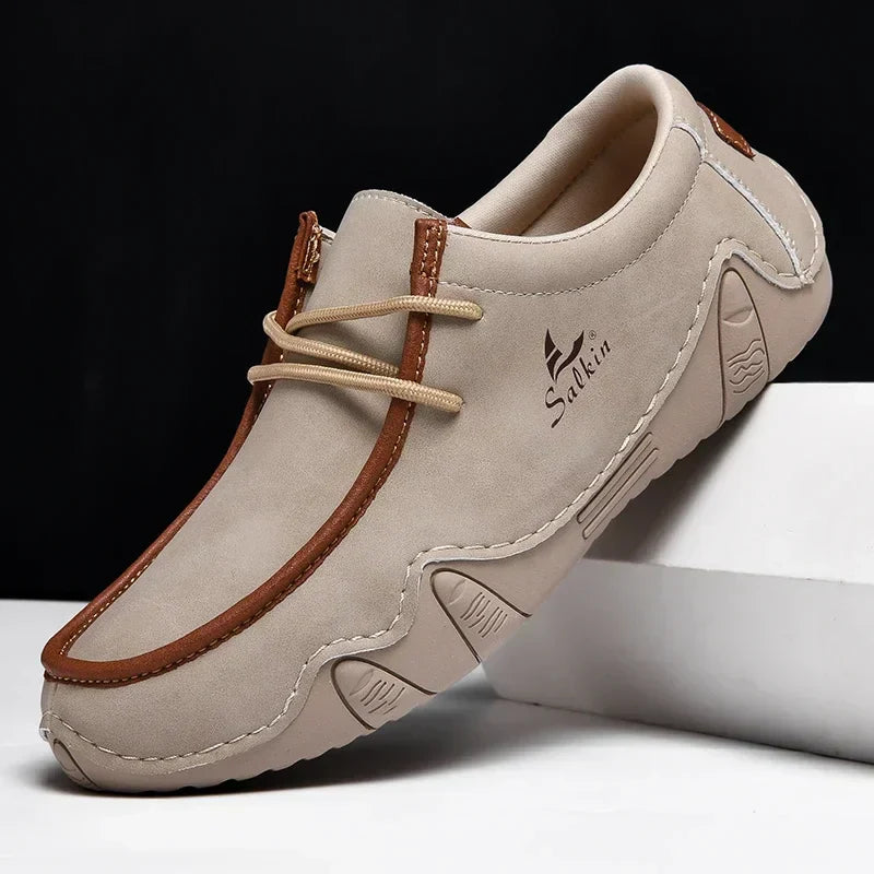 LEANDRO | SCARPE CASUAL EFFETTO CAMOSCIO