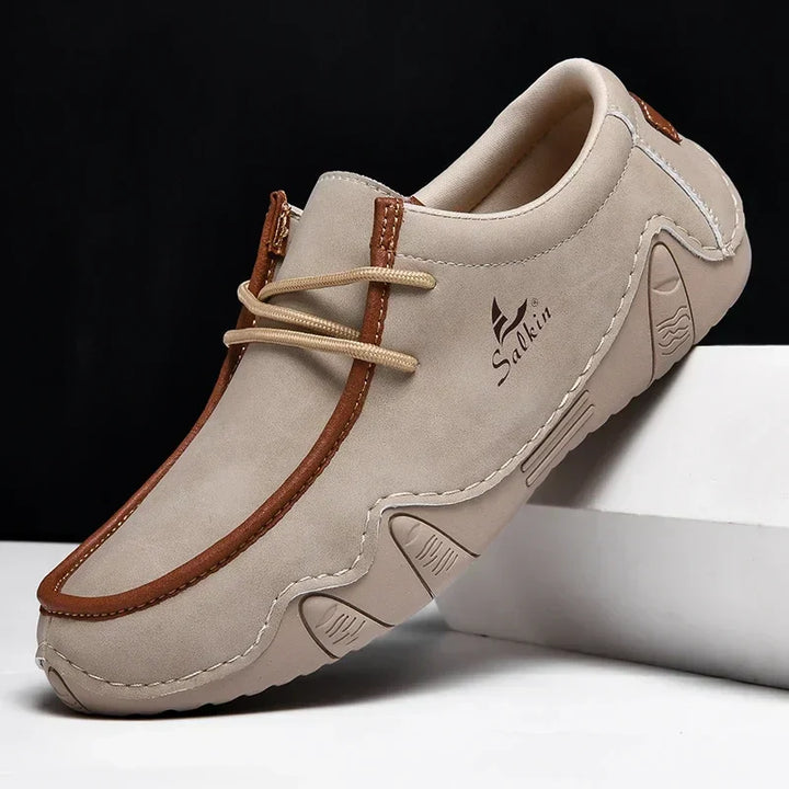 LEANDRO | SCARPE CASUAL EFFETTO CAMOSCIO