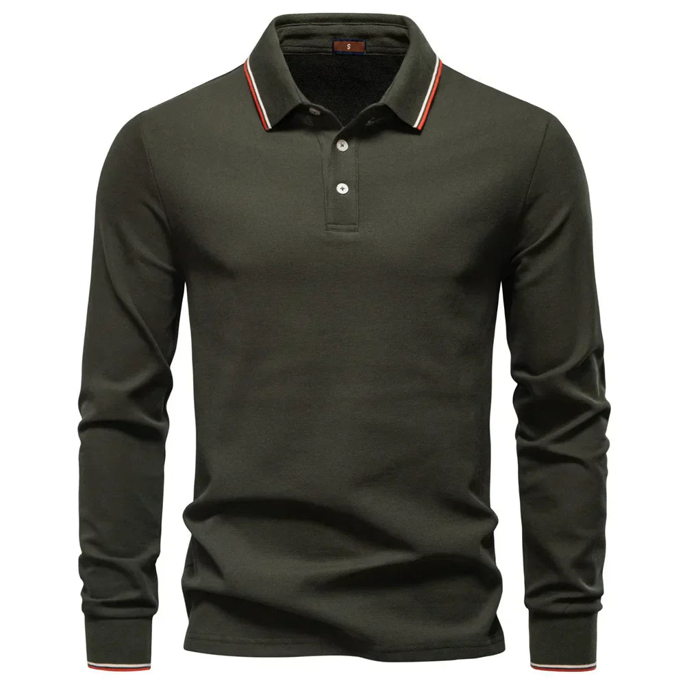 LEONARDO | POLO ELEGANTE A MANICA LUNGA