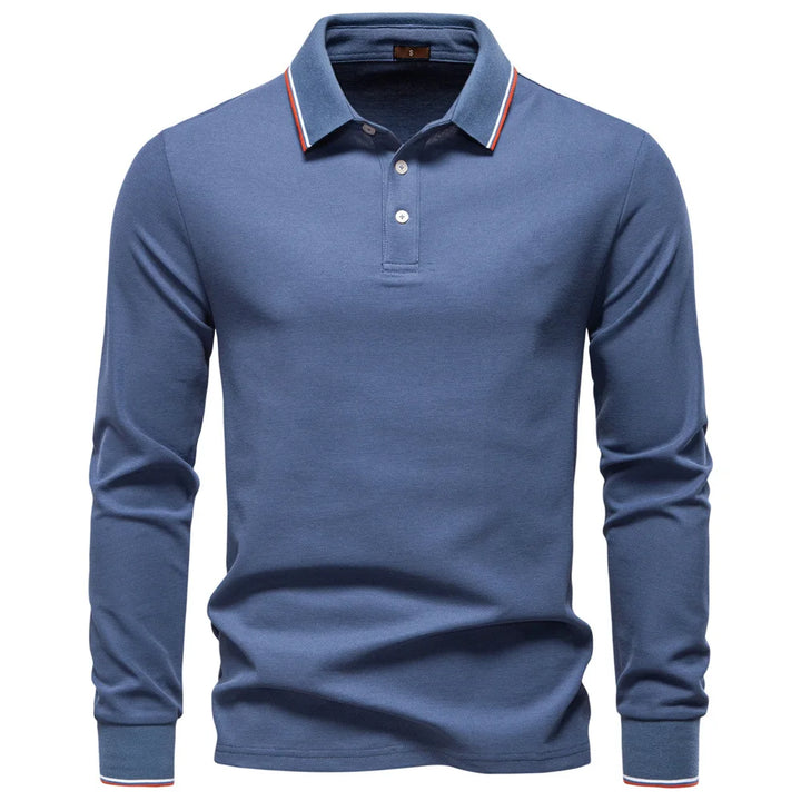 LEONARDO | POLO ELEGANTE A MANICA LUNGA